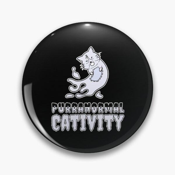 Item preview, Purranormal Cativity Funny Halloween Ghost Cat designed and sold by KeenCreative.