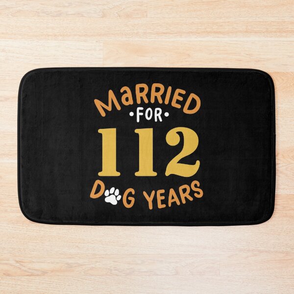 Item preview, 16th Wedding Anniversary, Married For 112 Dog Years designed and sold by haselshirt.