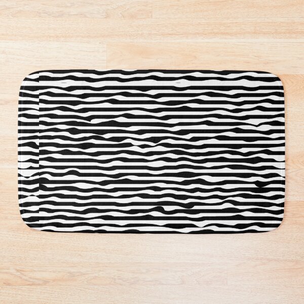 Item preview, Black White Waves Ocean designed and sold by basitcv.