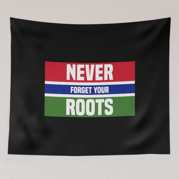 Item preview, Never forget your Gambia roots gift idea designed and sold by Nessshirts.