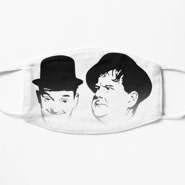 Download Laurel And Hardy Face Masks Redbubble Yellowimages Mockups