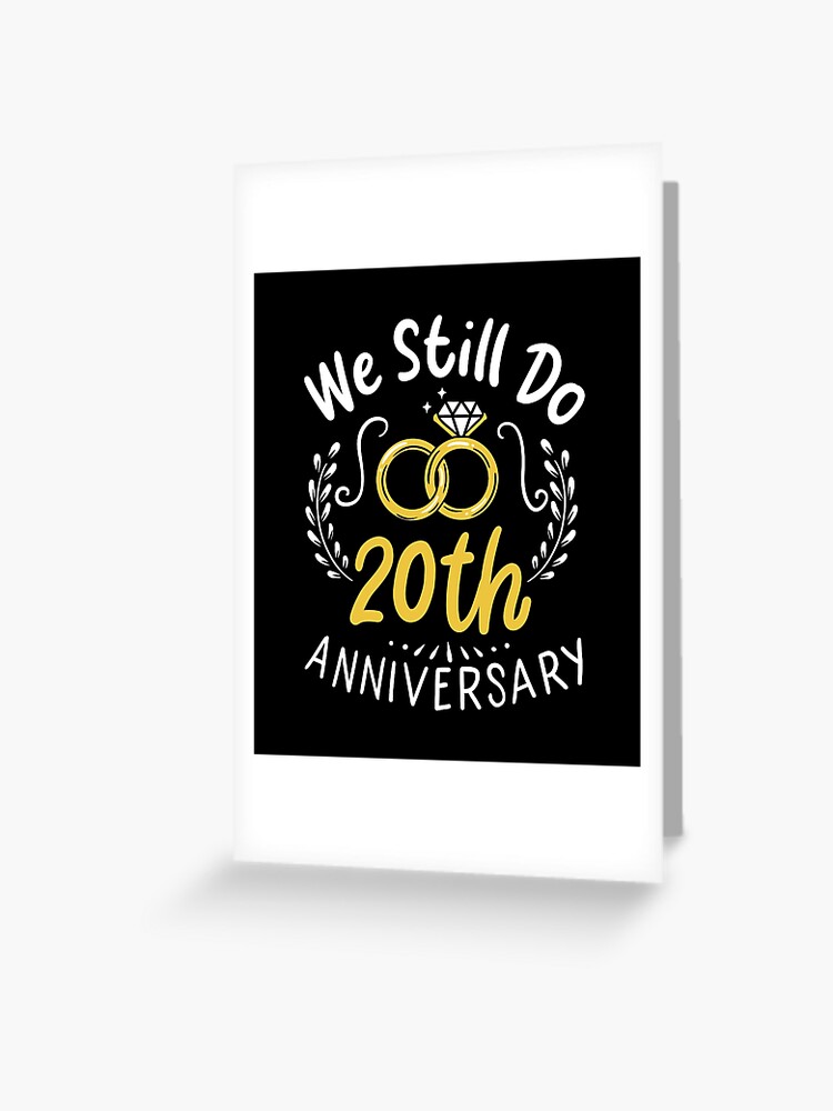 20th Wedding Anniversary Gift For Husband Gifts For 20th Wedding Anniversary  - Oh Canvas