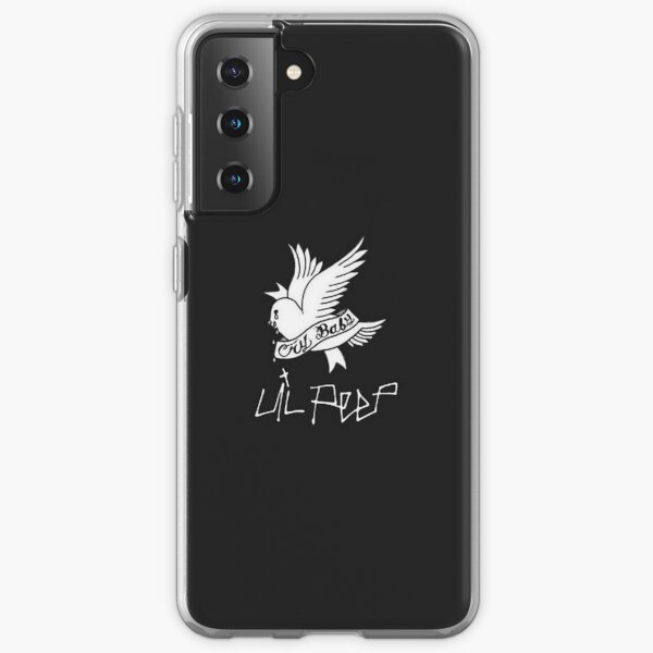 Lil Peep Cry Baby bird tattoo original design Samsung Galaxy Soft Case