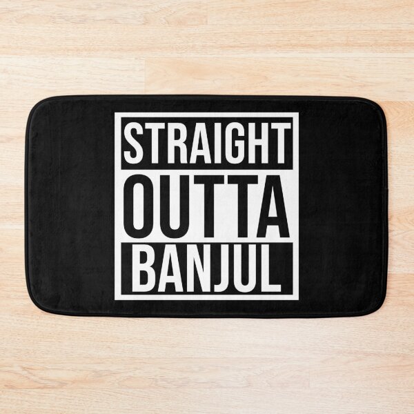 Item preview, Right Outta Banjul Gambia The West Coast designed and sold by Nessshirts.