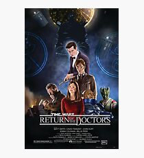 Time Wars - Return of the Doctors Photographic Print
