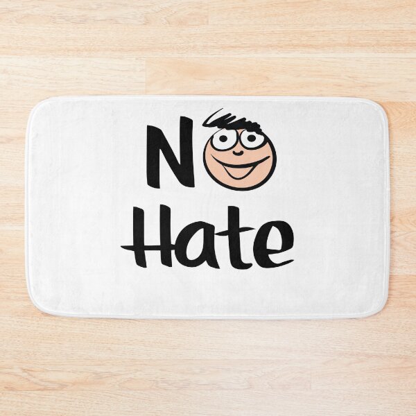 Item preview, No Hate Cute Kawaii  Man Scribble Hair Love the Kid Art designed and sold by ProjectX23.