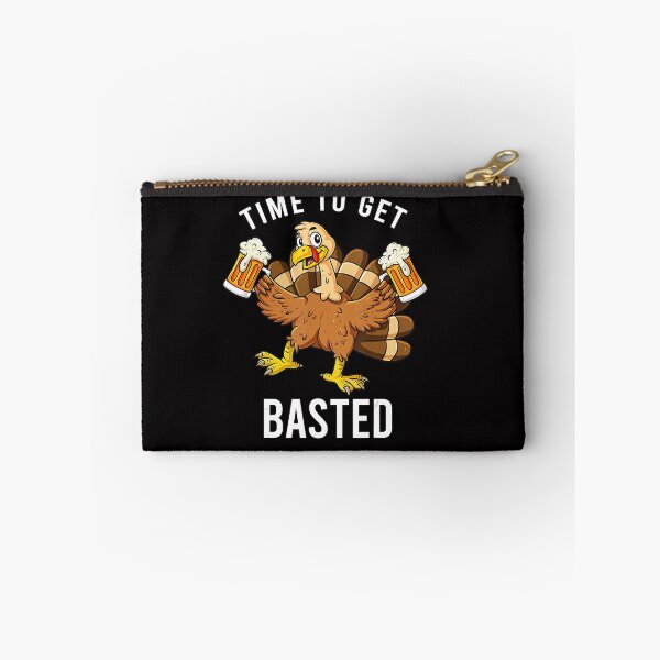 Item preview, Thanksgiving Time To Get Basted Turkey Beer designed and sold by LezaZechel.