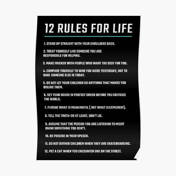 12 more rules of life