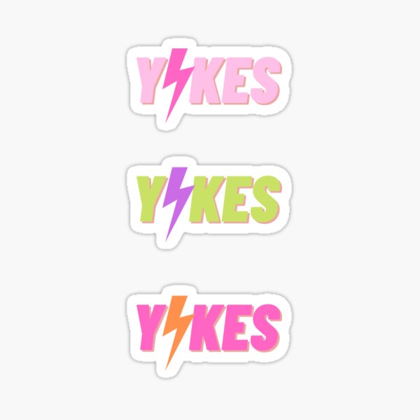 Yikes Yikes Yikes Aesthetic Sticker By Spicycherrys Redbubble