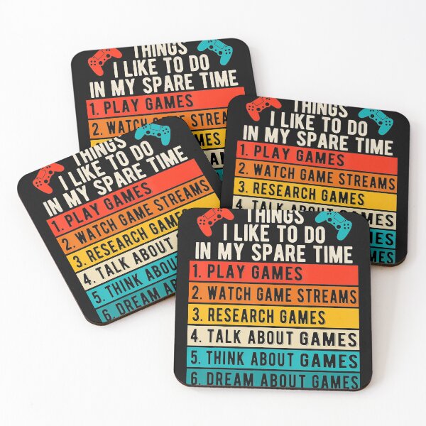 Item preview, Things I Like To Do In My Spare Time - Gamer Funny Gaming designed and sold by DavidPascall.
