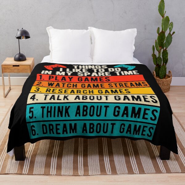 Item preview, Things I Like To Do In My Spare Time - Gamer Funny Gaming designed and sold by DavidPascall.
