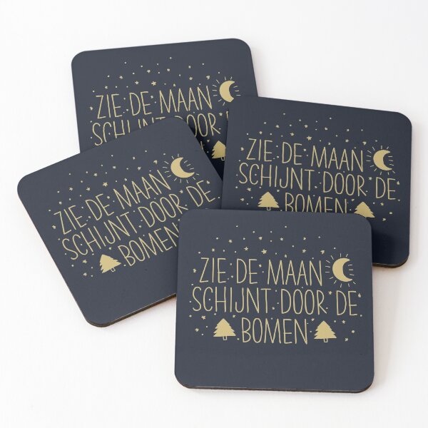 Item preview, Zie de maan schijnt door de bomen designed and sold by JokeGysen.