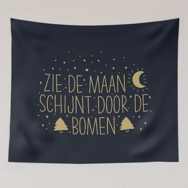 Item preview, Zie de maan schijnt door de bomen designed and sold by JokeGysen.