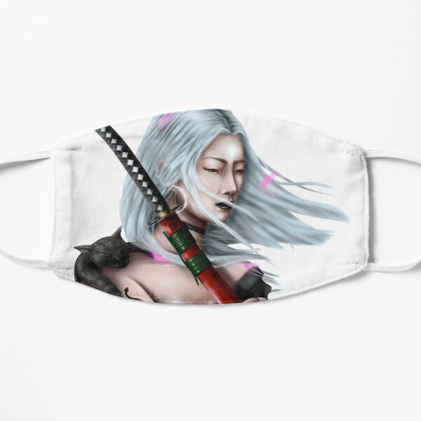 Woman Samurai Face Masks Redbubble