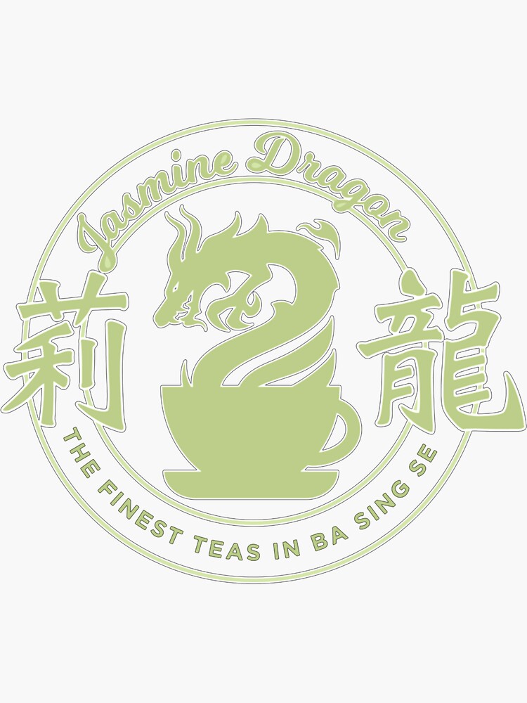 "Jasmine Dragon Tea Shop Ba Sing Se" Sticker for Sale by JamesMorrison4