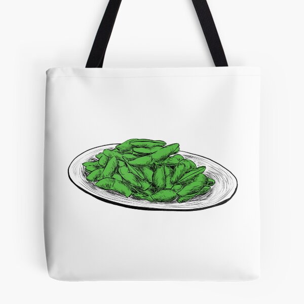 Item preview, Illustration of a Japanese Cuisine - Salted Edamame | 盐水毛豆 designed and sold by iswenyi.