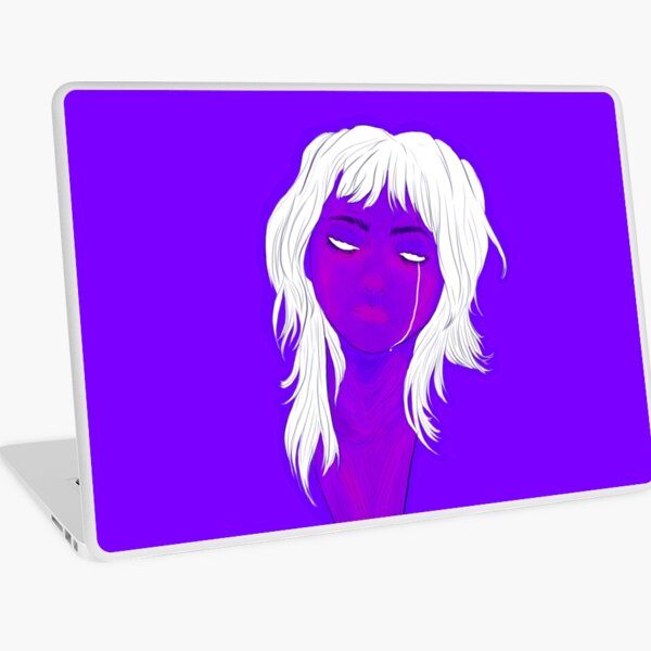 Crying Woman Laptop Skin