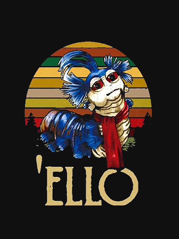 "Labyrinth The Worm Ello Cult Labyrinth Vintage Retro" Tshirt for Sale by JamesMorrison4