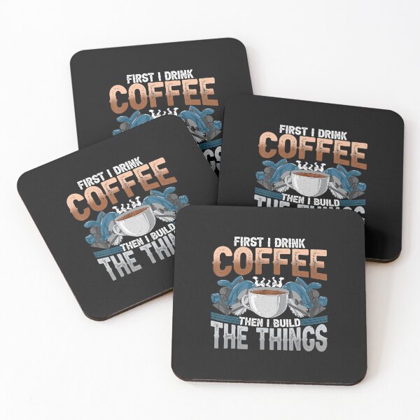 Item preview, Woodworking Shirt Funny Carpenter Coffee And Build Things designed and sold by NoelBourke.