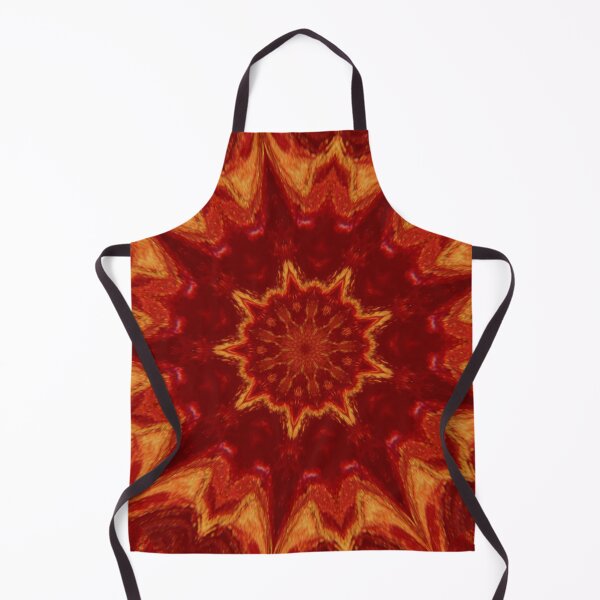Item preview, Red Supernova 2 - Abstract Kaleidoscope Art by Fluid Nature designed and sold by vmajzlik.