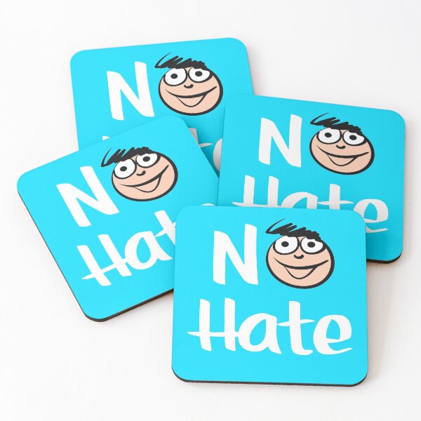 Item preview, No Hate Cute Kawaii  Man Scribble Hair Love the Kid Art designed and sold by ProjectX23.