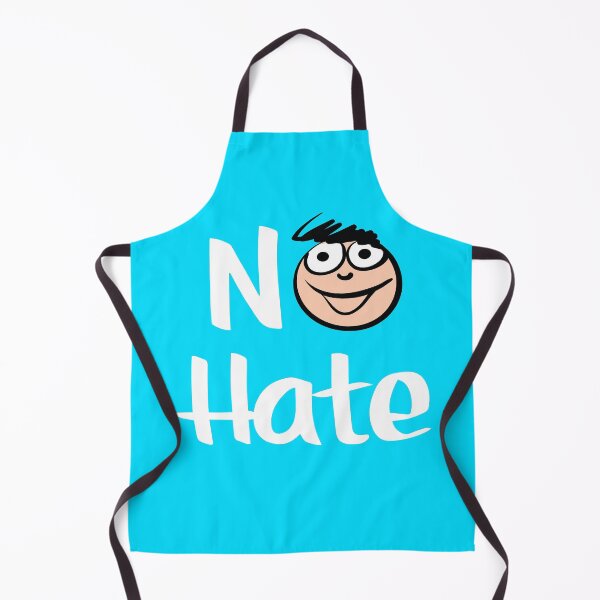 Item preview, No Hate Cute Kawaii  Man Scribble Hair Love the Kid Art designed and sold by ProjectX23.