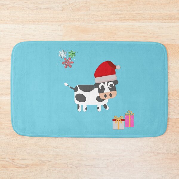 Item preview, Cute Christmas Cow designed and sold by ArtbyCharmante.