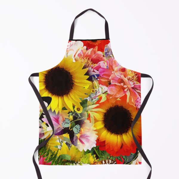 Item preview, Summer flowers, sunflowers, peony floral mask, cute, cool designed and sold by Collagedream.