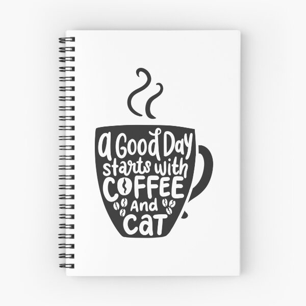 Item preview, A Good Day Starts With A Coffee And Cat Gift designed and sold by haselshirt.
