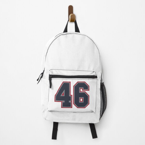 Item preview, 46 Navy Grey Red Sports Number Fourty-Six designed and sold by HelloFromAja.
