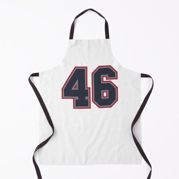 Item preview, 46 Navy Grey Red Sports Number Fourty-Six designed and sold by HelloFromAja.