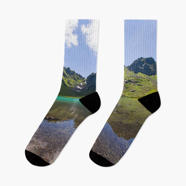 Item preview, Mountain lake landscape designed and sold by Taidundua.