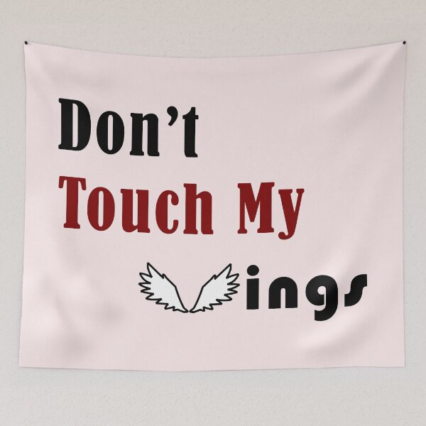 Item preview, Don't touch my wings , don't touch it , woman freedom day  designed and sold by SGS-.