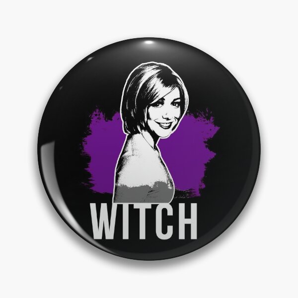 Item preview, Willow the Witch - Purple with White Text (BtVS) designed and sold by Vixetches.