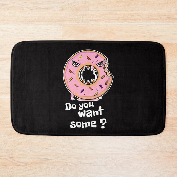 Item preview, Monster pink donut designed and sold by MyFreakyWorld.