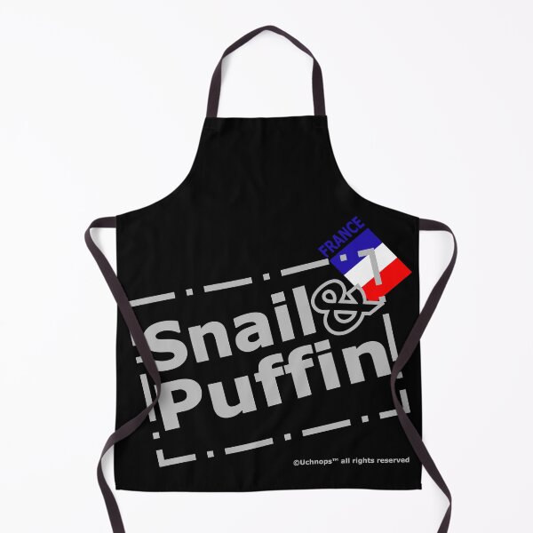 Item preview, Snail and Puffin French Flag Stamp 2 designed and sold by MeyrellesMartin.