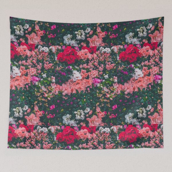 Artikelvorschau, Violettes Blumenlinienmuster entworfen und verkauft von Style-November.