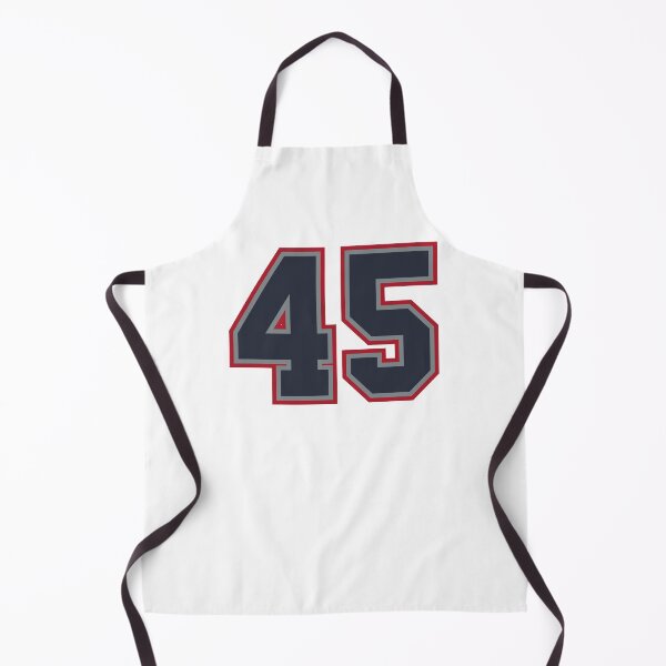 Item preview, 45 Navy Grey Red Sports Number Fourty-Five designed and sold by HelloFromAja.