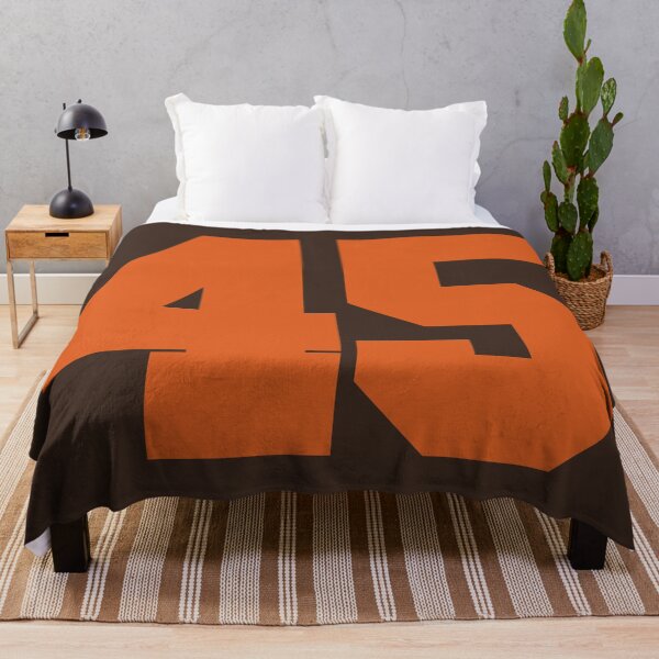 Item preview, 45 Number Cleveland Sports Fourty-Five Brown Jersey designed and sold by HelloFromAja.