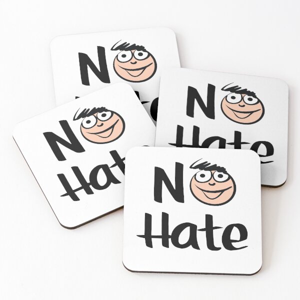Item preview, No Hate Cute Kawaii  Man Scribble Hair Love the Kid Art designed and sold by ProjectX23.