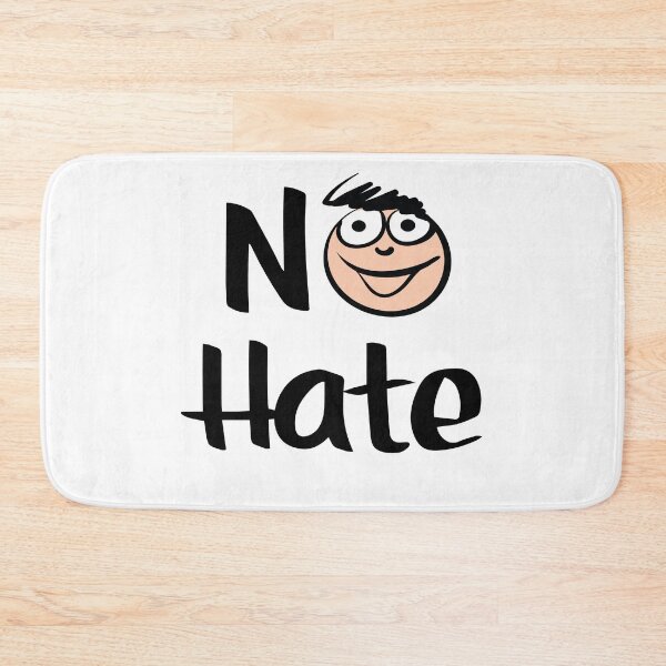 Item preview, No Hate Cute Kawaii  Man Scribble Hair Love the Kid Art designed and sold by ProjectX23.