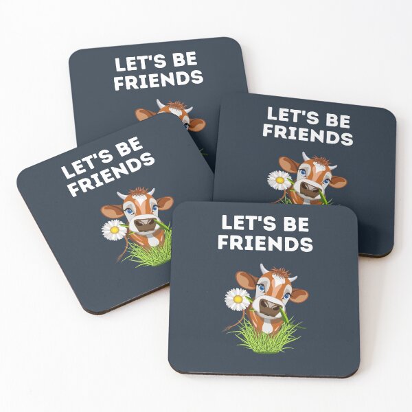 Item preview, Let's Be friends | Vegan Is Future designed and sold by VeganIsFuture.