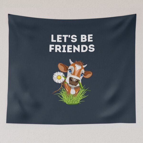 Item preview, Let's Be friends | Vegan Is Future designed and sold by VeganIsFuture.