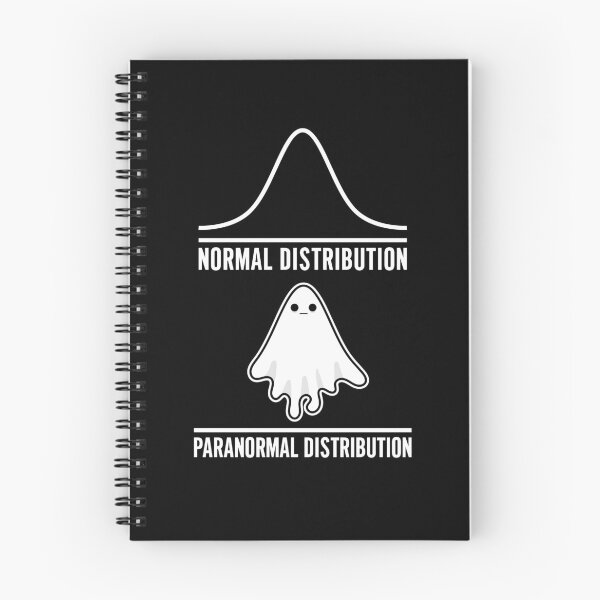 Item preview, Paranormal Distribution Funny Halloween Math Ghost designed and sold by KeenCreative.