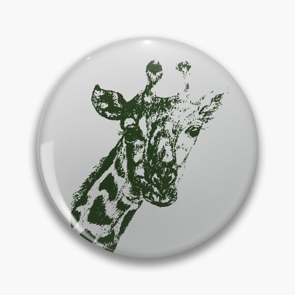 Aperçu de l'œuvre Girafe verte créée et vendue par vindorious.
