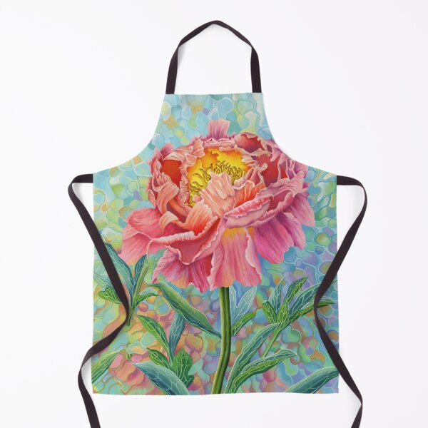 Item preview, Peony Millefiori (acrylic on canvas) designed and sold by Painting By Nature.