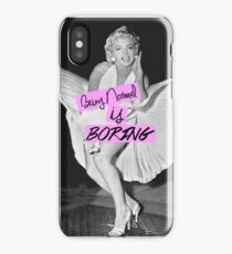 Being Normal is Boring iPhone Case/Skin