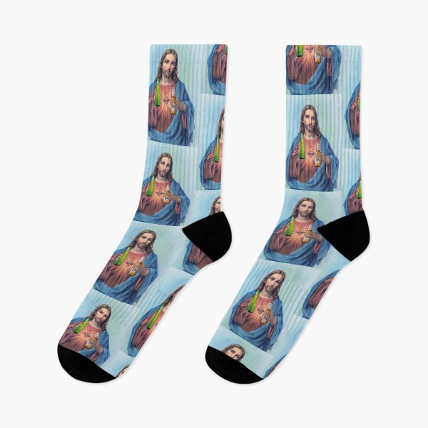 Item preview, Jesus with beers - Victoria & Alhambra 1925 designed and sold by ohrealitysucks.