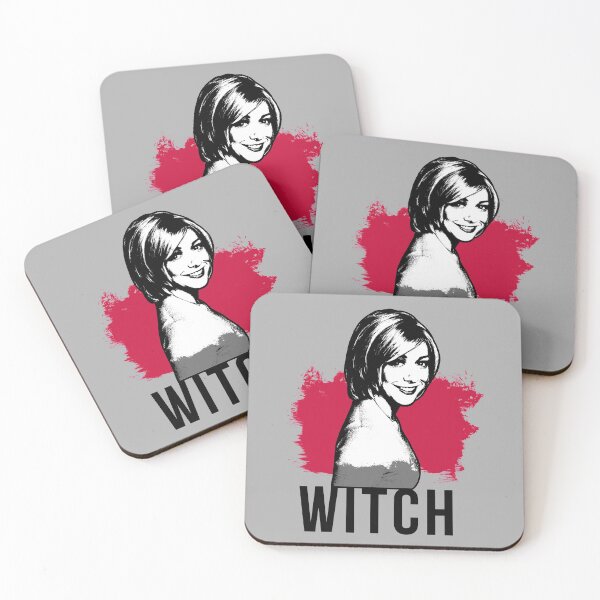 Item preview, Willow the Witch - Red with Black Text (BtVS) designed and sold by Vixetches.