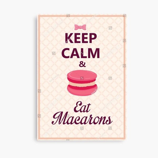 Item preview, Keep Calm & Eat Macarons designed and sold by Premium GrphX.